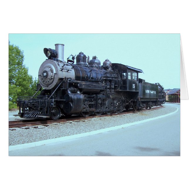 Baldwin Locomotive Works # 15 - Rahway Valley RR (Anverso (Horizontal))