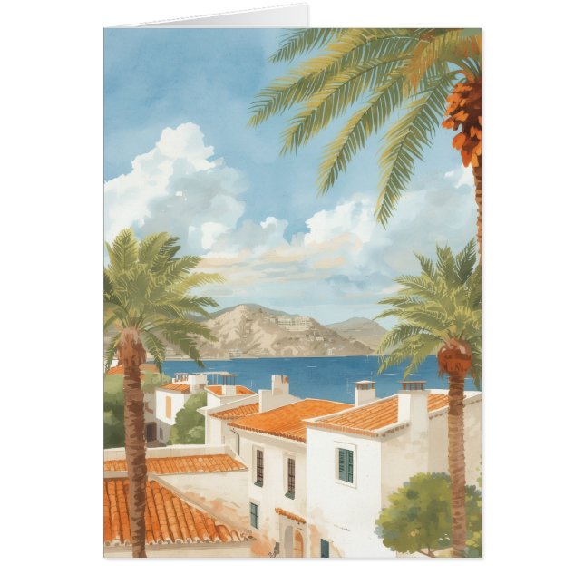 Balearic Islands Vintage French Travel (Frente)