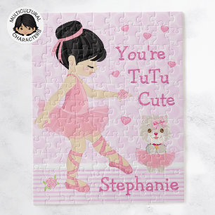 Balerina asiática Tutu Cute Jigsaw Puzzle