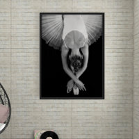 Balerina moderna Arte fotográfico en blanco y negr