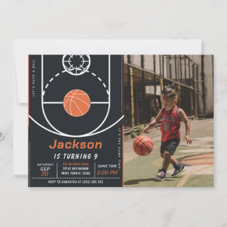 Ball de baloncesto Deportes Invitación a la foto d