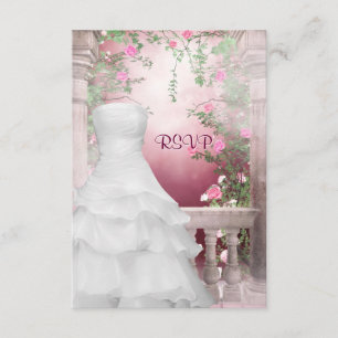 Ball Gown Rosa Rosa Quinceanera RSVP