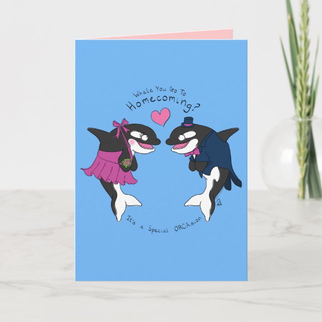 Ballena A La Regreso A Casa - Tarjeta De Propuesta (Anverso)