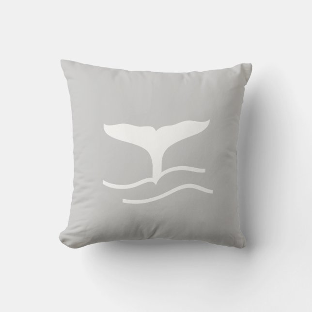 ballena. BLANCO sobre almohada gris (Anverso)
