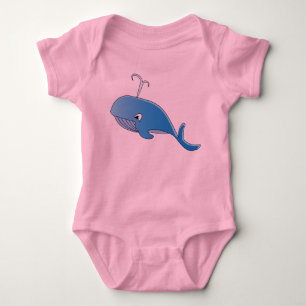 Ballena - Bodysuit de Jersey para bebé