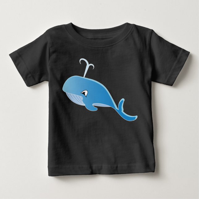 Ballena - Camiseta de Baby Fine Jersey (Anverso)