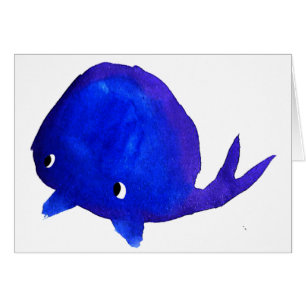 Ballena de la acuarela