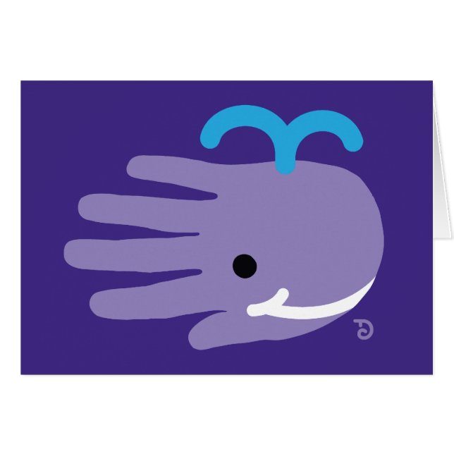 Ballena feliz de la sonrisa (Anverso (Horizontal))