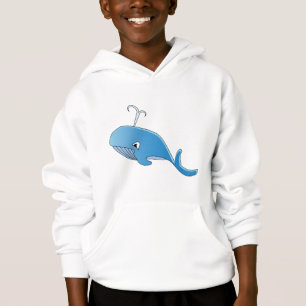 Ballena - Hoodie Pullover para niños