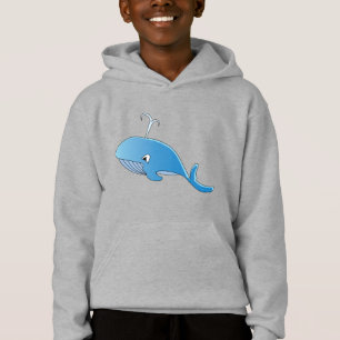 Ballena - Hoodie Pullover para niños