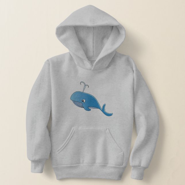 Ballena - Hoodie Pullover para niños (Distribución )