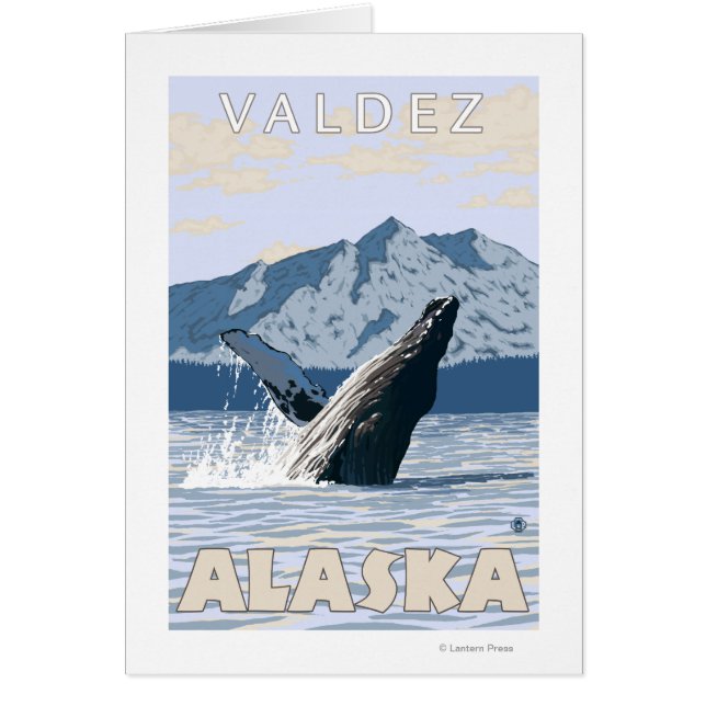 Ballena jorobada - Valdez, Alaska (Frente)