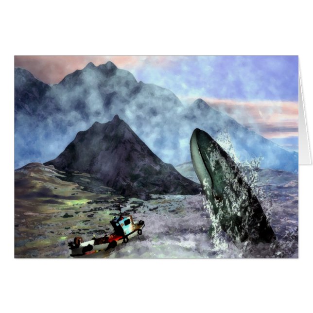 Ballena por delante (Anverso (Horizontal))