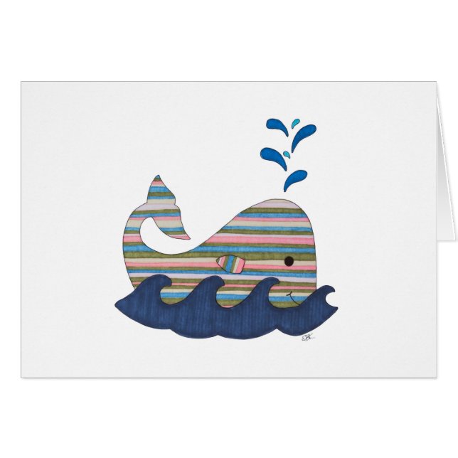 Ballena rayada (Anverso (Horizontal))