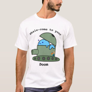 "Ballena-viene la camiseta de su condenación"
