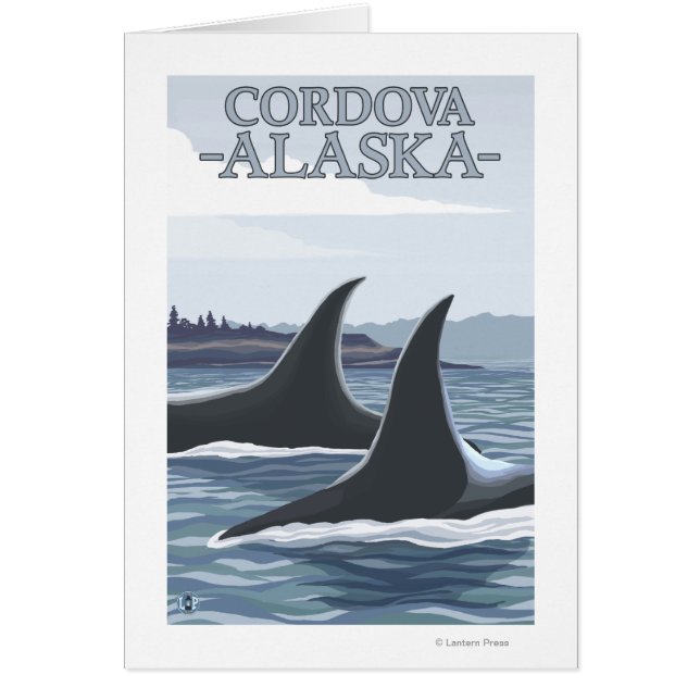 Ballenas Orcas #1 - Córdova, Alaska (Frente)