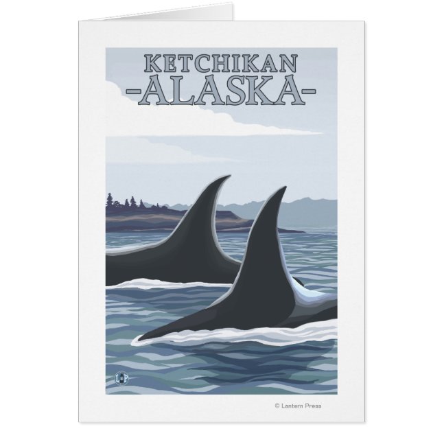 Ballenas Orcas #1 - Ketchikan, Alaska (Frente)