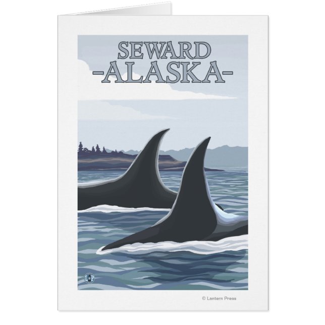 Ballenas Orcas #1 - Seward, Alaska (Frente)
