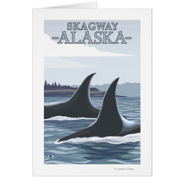 Ballenas Orcas #1 - Skagway, Alaska (Frente)