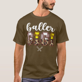 Baller Gigi Béisbol Softball Gigi Abuela Camiseta