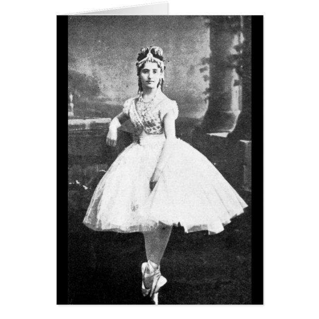 Ballerina, 1870. (Frente)