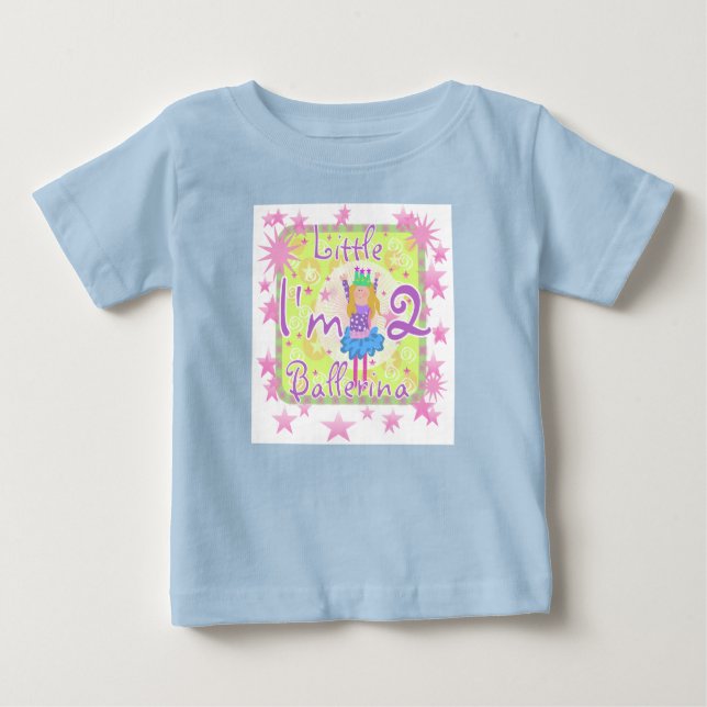 Ballerina camisetas y regalos de cumpleaños (Anverso)