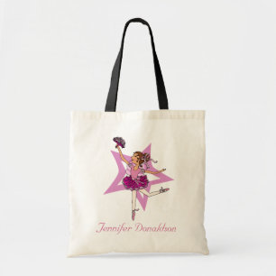 Ballerina chica "añade tu nombre" bolso de ballet
