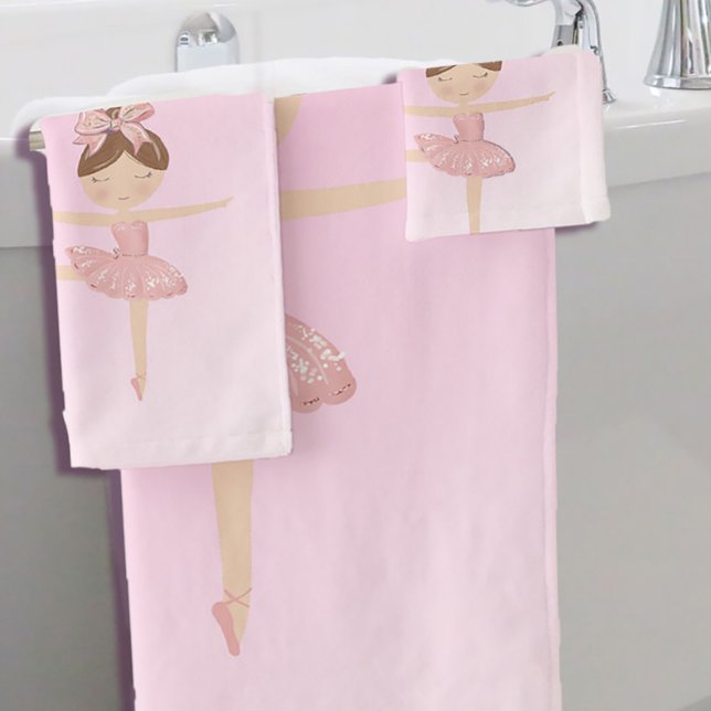 Ballerina Cute Pink Moderno (Subido por el creador)