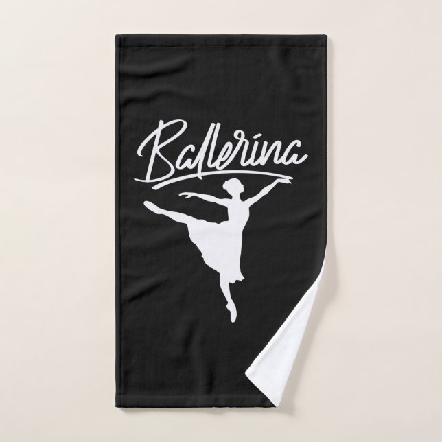 Ballerina Dancer (Toalla de mano)