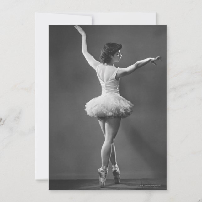 Ballerina en Tutu (Anverso)