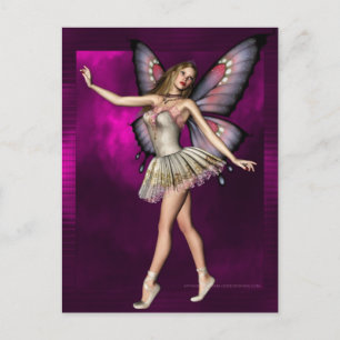 Ballerina Fairy Artwork D1 Postales