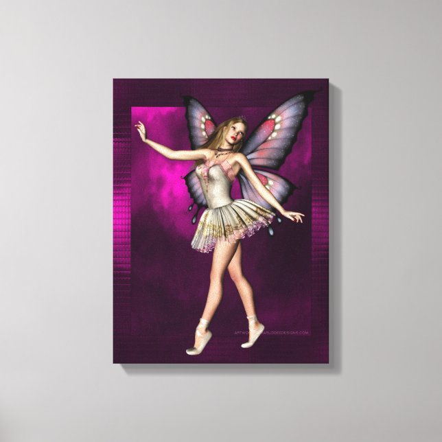 Ballerina Fantasy D1 Lienzo envuelto (Anverso)