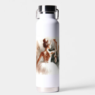 "Ballerina Grace - Botella de agua inspirada en el