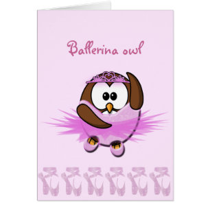 Ballerina owl - purpurina