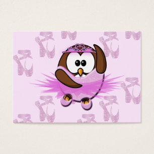 Ballerina owl - purpurina