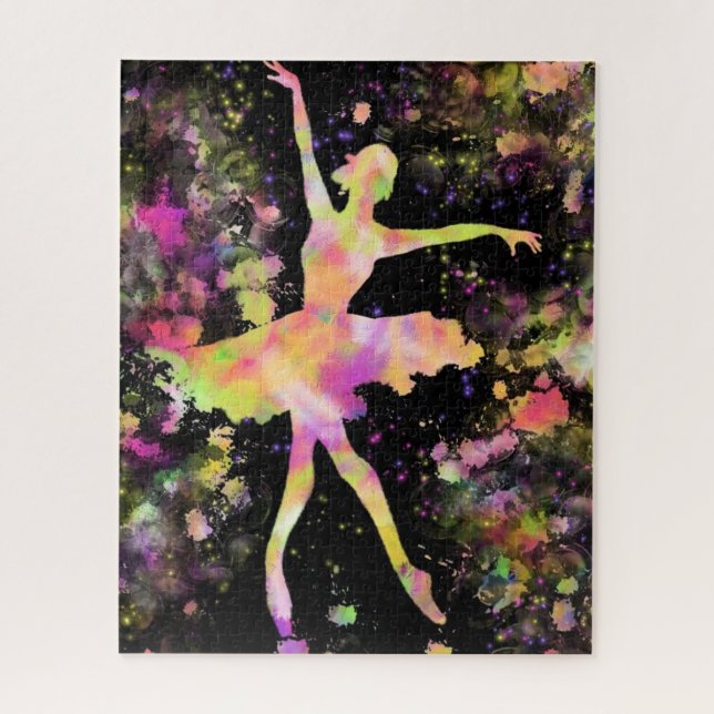 Ballerina Puzzle Ballet Dancer Chica (Vertical)