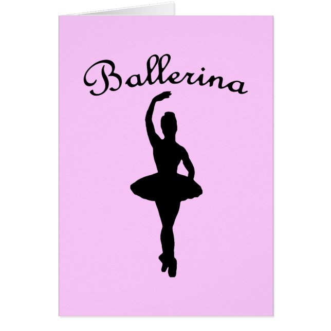 Ballerina Silhouette (Frente)