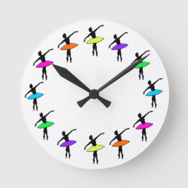 Ballet bailarina Ballet Arcoiris Reloj de baile