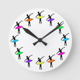 Ballet bailarina Ballet Arcoiris Reloj de baile