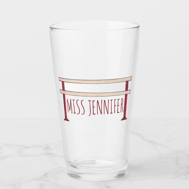 Ballet Barre Profesor de Danza Personalizado Balle (Anverso)