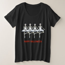 Ballet Dancing Skeletans Fiesta de Halloween