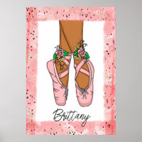 Ballet de arte mural de Chica personalizado