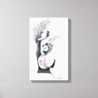 Ballet de mujer bailarina de cisne Arte de dibujo