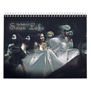 Ballet del calendario del lago swan