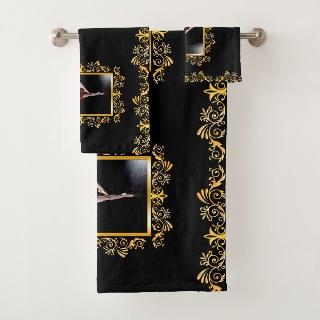  Ballet Elegante Elegante Dorado Embellecido (In situ)