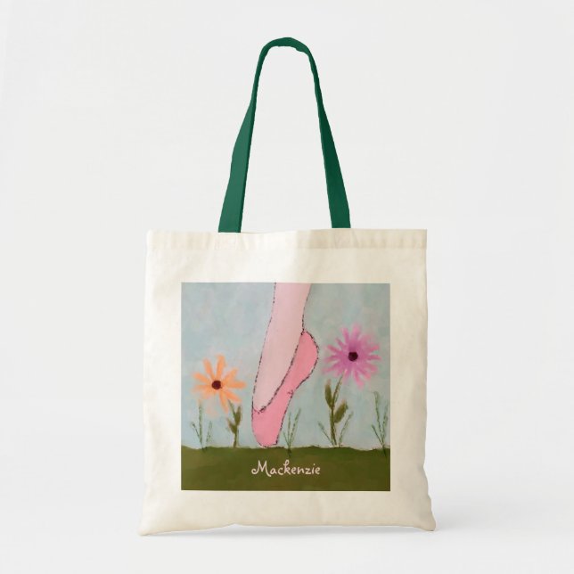 Ballet en la bolsa de asas del personalizable de (Frente)
