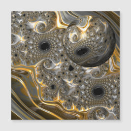 Ballet esférico con tarjeta magnética de plata y o