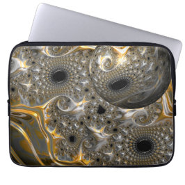 Ballet esférico en bolsa de portátiles de plata y