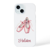 Ballet Personalizado Dance Slippers Teléfono Estuc