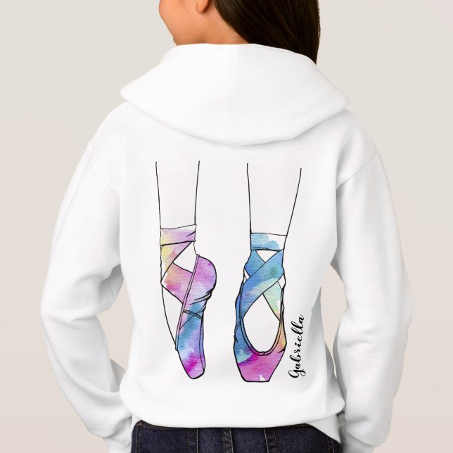 Ballet personalizado de Ballerina (Reverso)